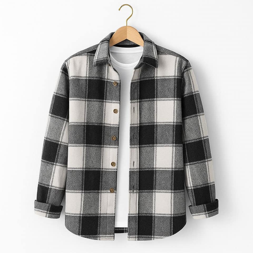 Avluda Modern Oduncu Gömlek X #YENİSEZON