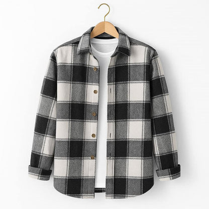 Avluda Modern Oduncu Gömlek X #YENİSEZON