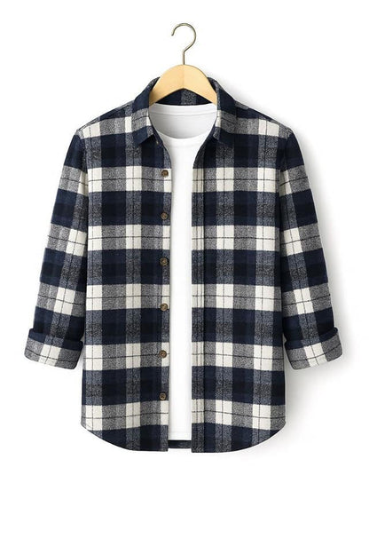 Avluda Modern Oduncu Gömlek X #YENİSEZON